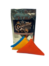 3 Premium Handmade Catnip Triangles in Foil Pouch